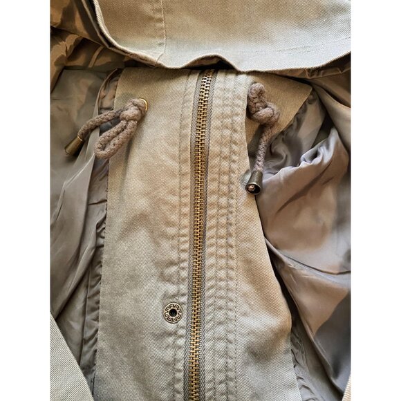 Hannah Women’s M Vest Olive Green Sleeveless Utility Vest With Pockets & Snap - Picture 14 of 14